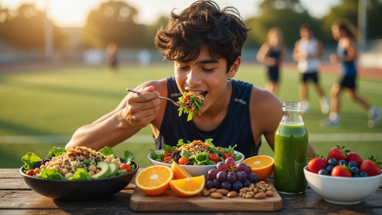 Alimentação para Adolescentes Atletas