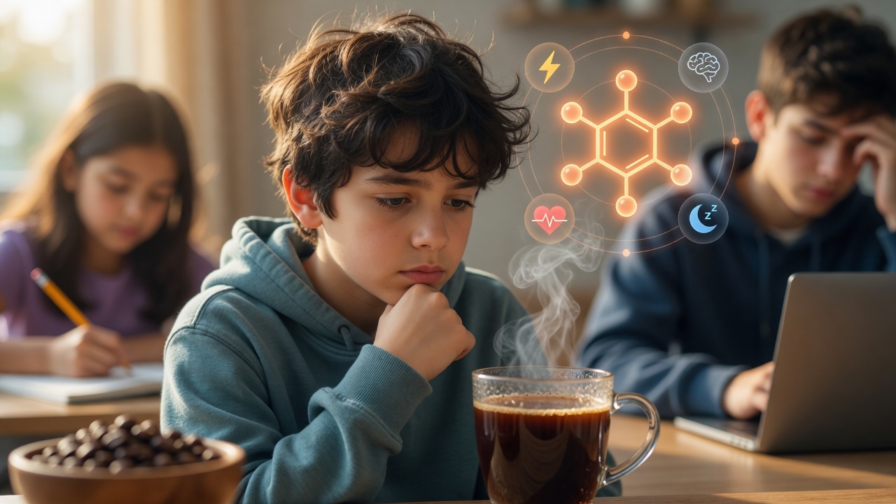 Cafeína em Crianças e Adolescentes - O Que os Pais Precisam Saber