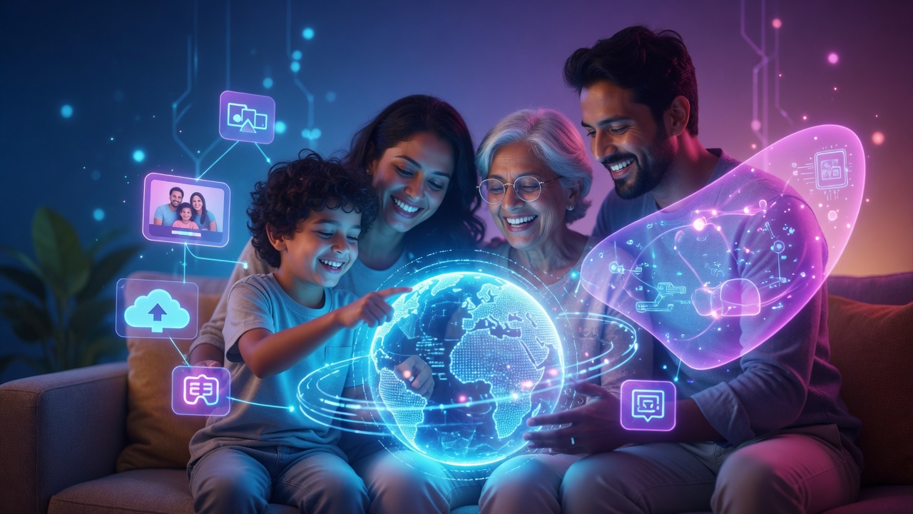 Como a Tecnologia Muda as Famílias