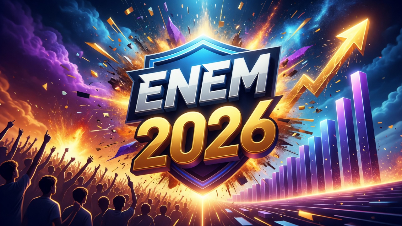 ENEM 2026 bate recorde com mais de 5 milhões de inscritos ENEM 2026 bate recorde com mais de 5 milhões de inscritos